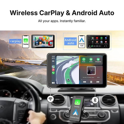 ViDrive™ All-in-One — Wireless CarPlay Screen