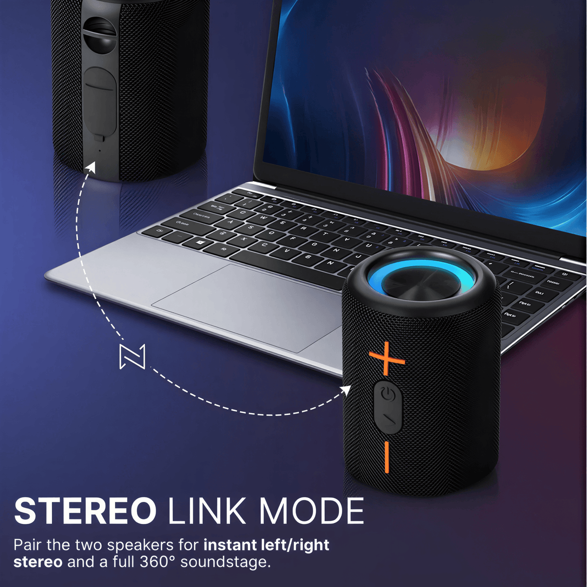 ViSound™ Boom – 2-in-1 Speaker & Bass Experience