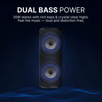 ViSound™ Boom – 2-in-1 Speaker & Bass Experience