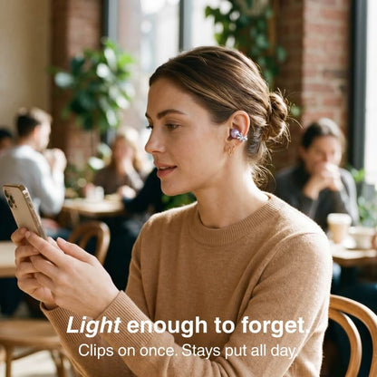 ViSound™ Adorn - Clip-On Earbuds