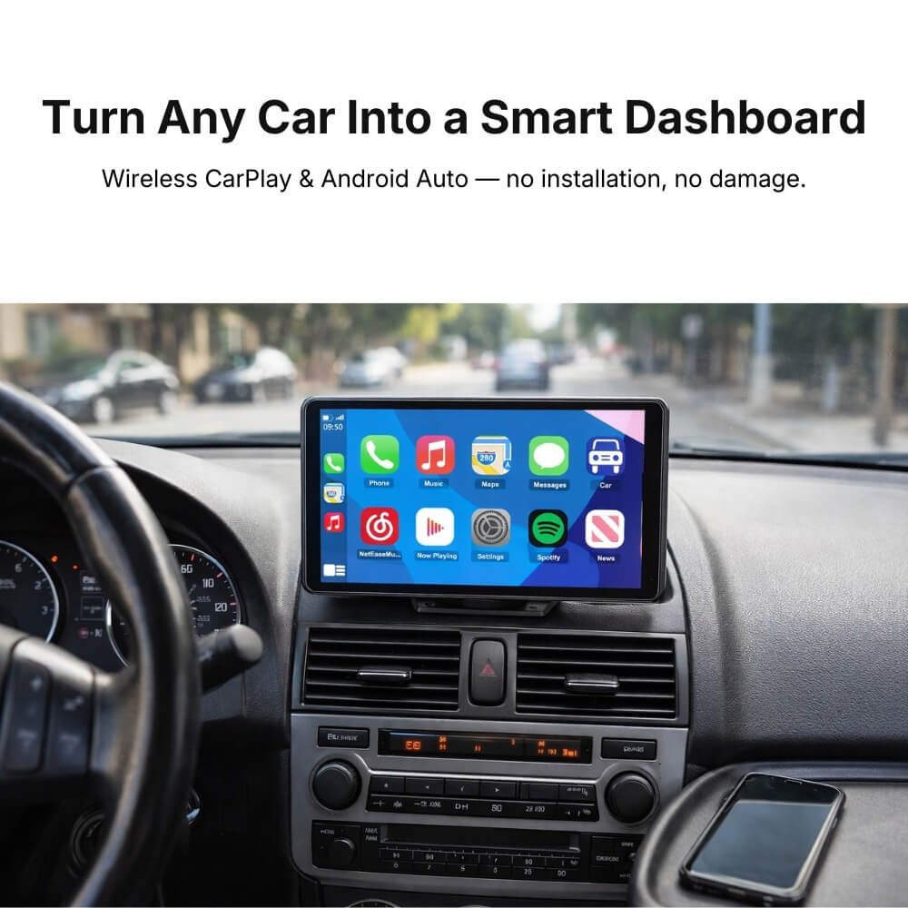 ViDrive™ All-in-One — Wireless CarPlay Screen