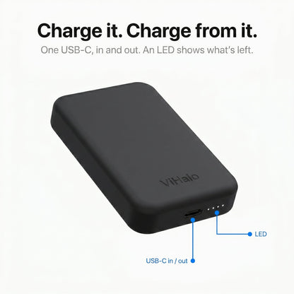 ViPower Halo - Magnetic Power Bank